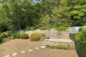Rear Garden onto Woods- click for photo gallery